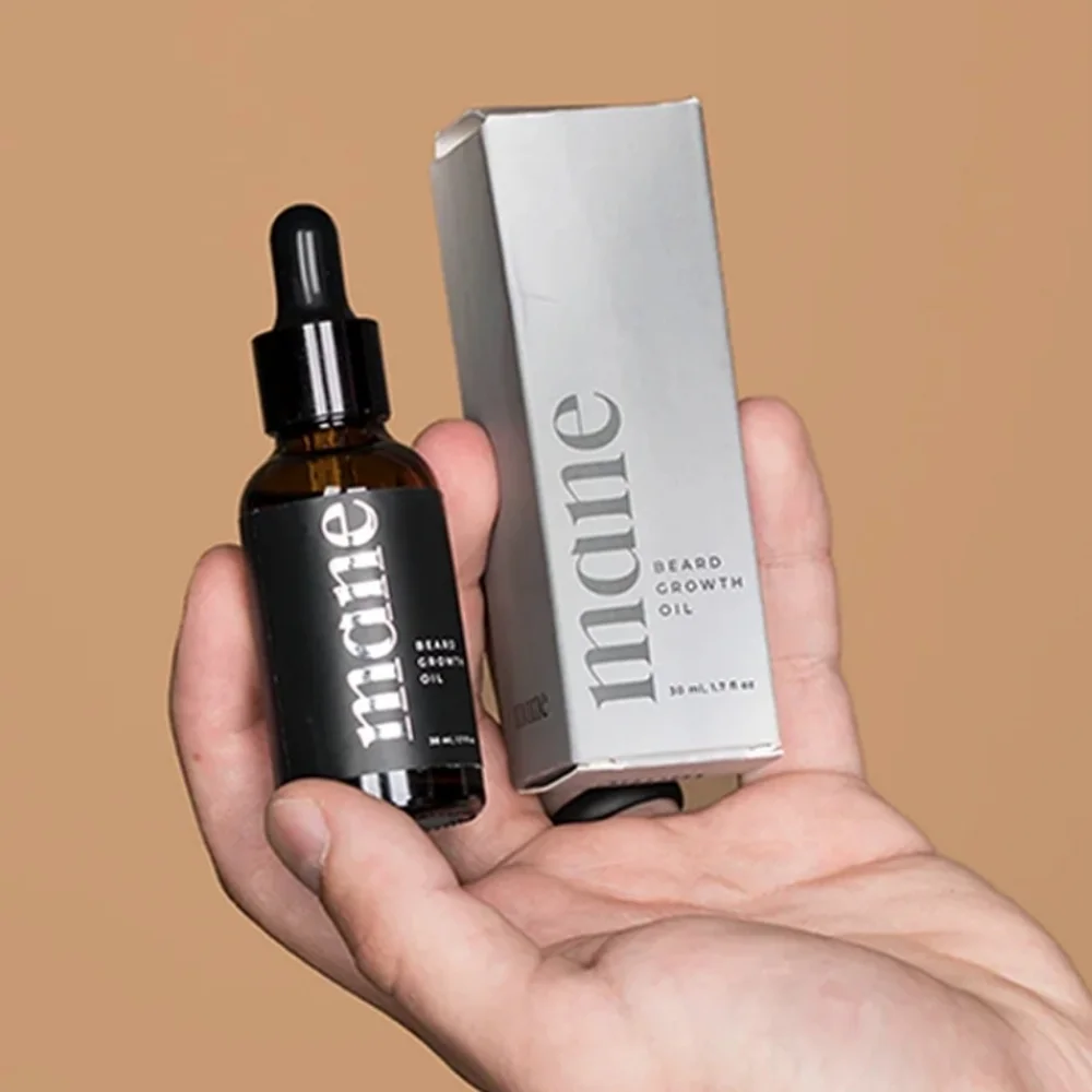 NWT Mane Beard Growth Oil 1.7 Fl Oz Full Size